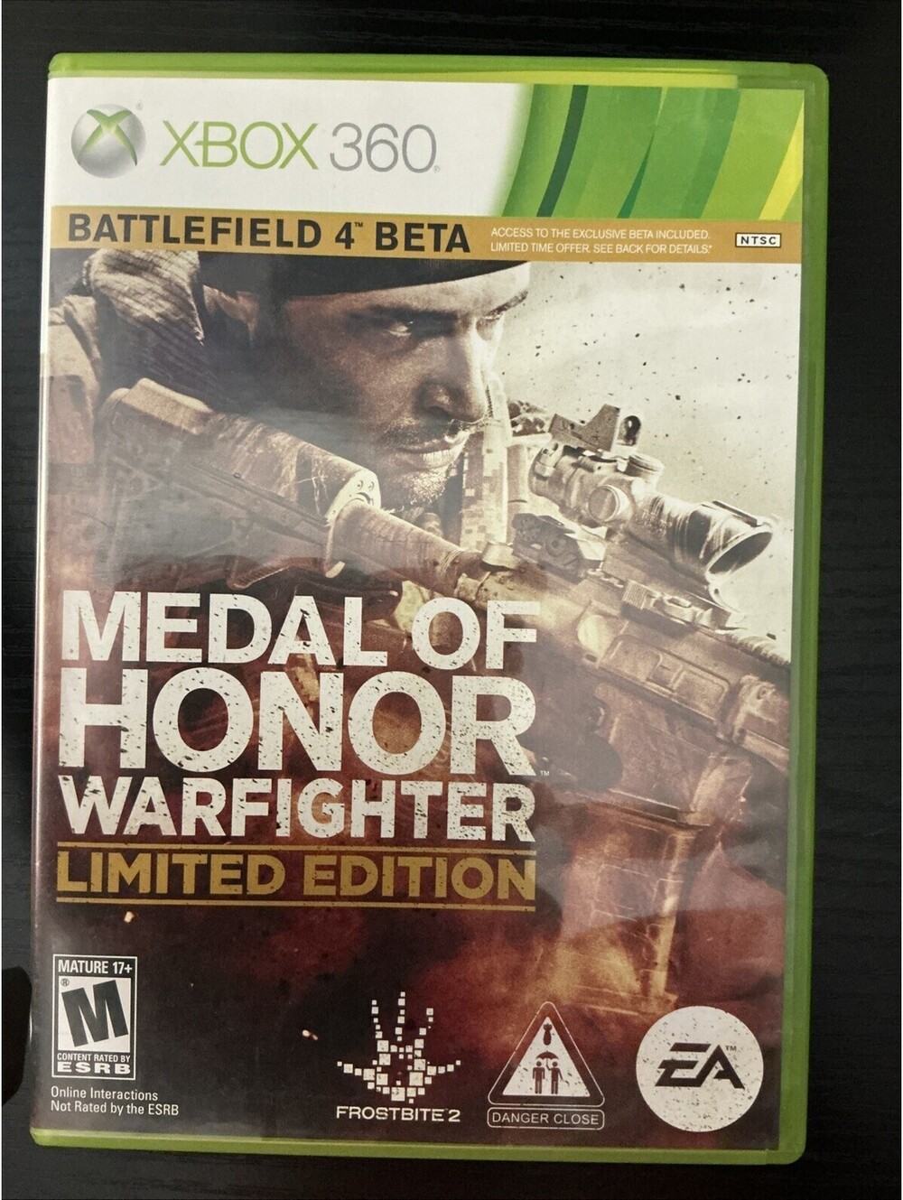 Medal of Honor War Fighter - Microsoft Xbox 360 - CIB - Tested